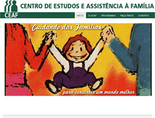 Tablet Screenshot of ceaf.org.br