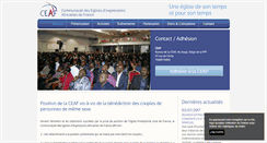 Desktop Screenshot of ceaf.fr